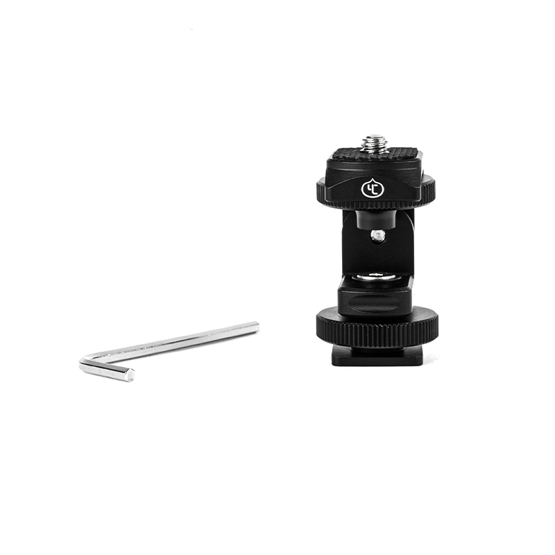 YC-ONION-CLOVE-TCB01-Quick-Release-Plate-Gimbal-Clamp-Quick-Release-Clip-14-Screw-Mount-for-DSLR-Cam-1829768-6