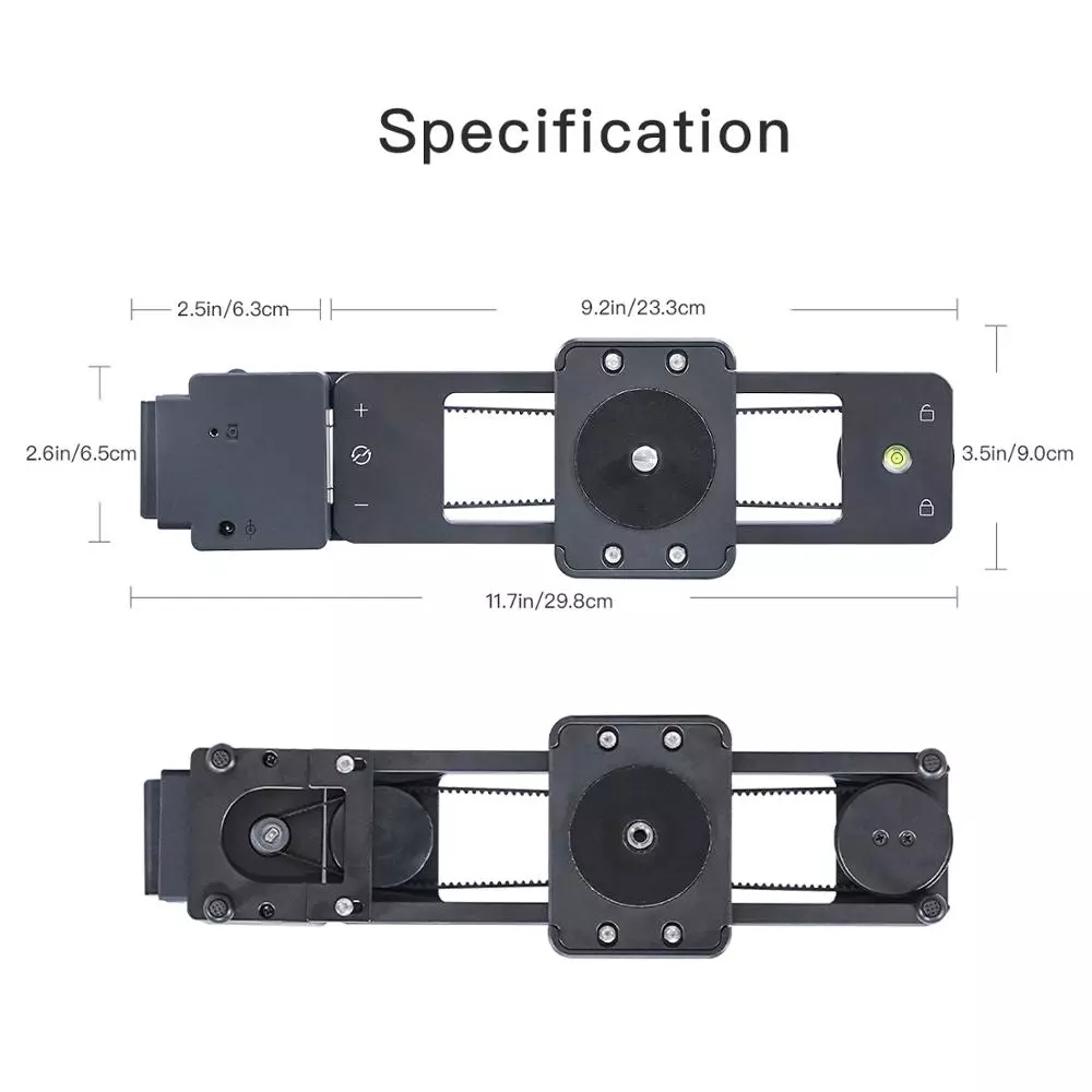 YC-Onion-Chocolate-Milk-Camera-Slider-Motorized-APP-Control-Retractable-Portable-for-DSLR-Camera-Cam-1781695-2