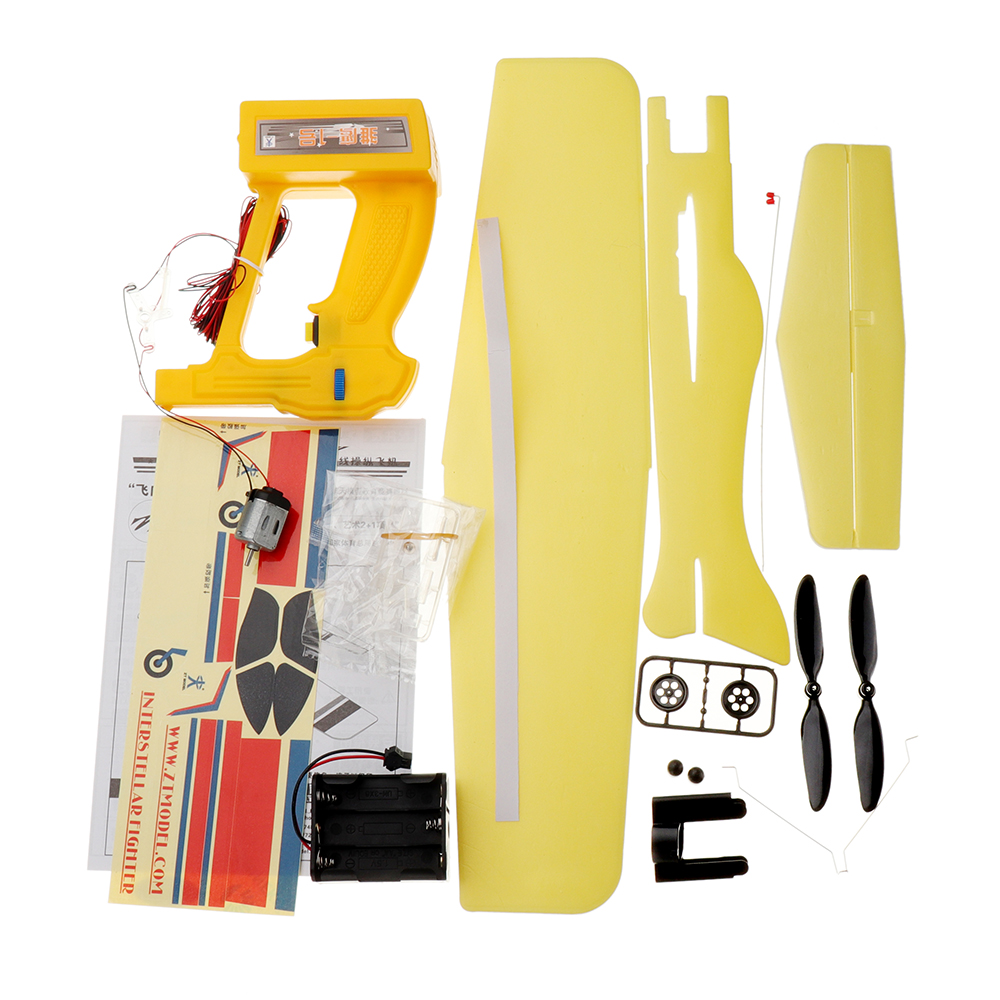 Assembly-Electric-Wire-Control-Aircraft-DIY-Model-Plane-Toys-1021585-2
