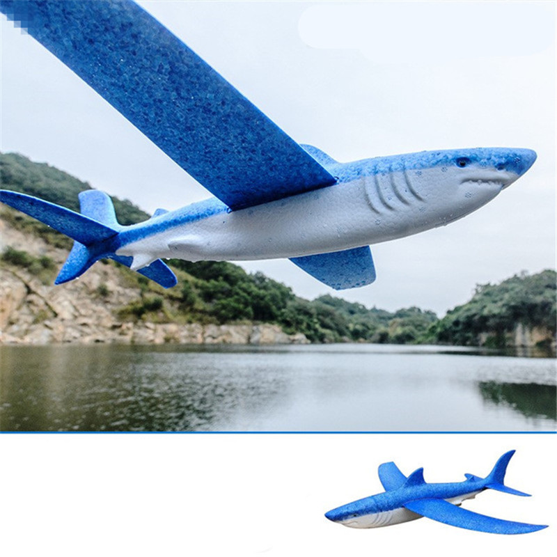 EPP-Airplane-46cm-Hand-Launch-Throwing-Aircraft-Inertial-Foam-Dragon-Eagle-Shark-Plane-Toy-Model-1408692-5