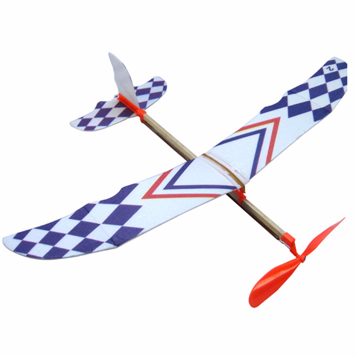 Elastic-Rubber-Band-Powered-DIY-Foam-Plane-Kit-Aircraft-Model-Educational-Toy-1120805-2