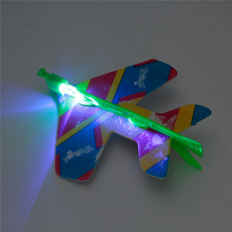 LED-Light-Plane-DIY-Model-Arrow-Rocket-Flying-Toy-Party-Gift-Elastic-1040572-2