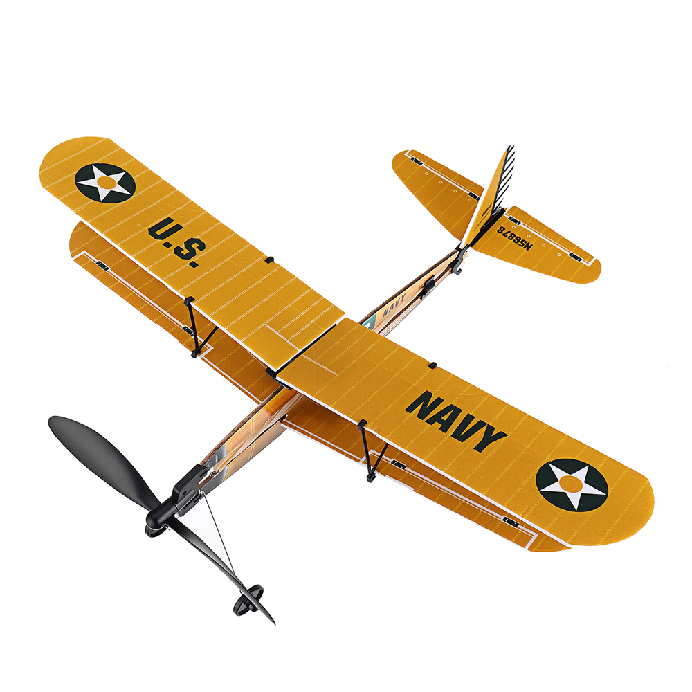 STEM-ZT-Model-18-Inches-STEARMAN-Rubber-Band-Powered-Aircraft-Model-Plane-Toy-1441112-4
