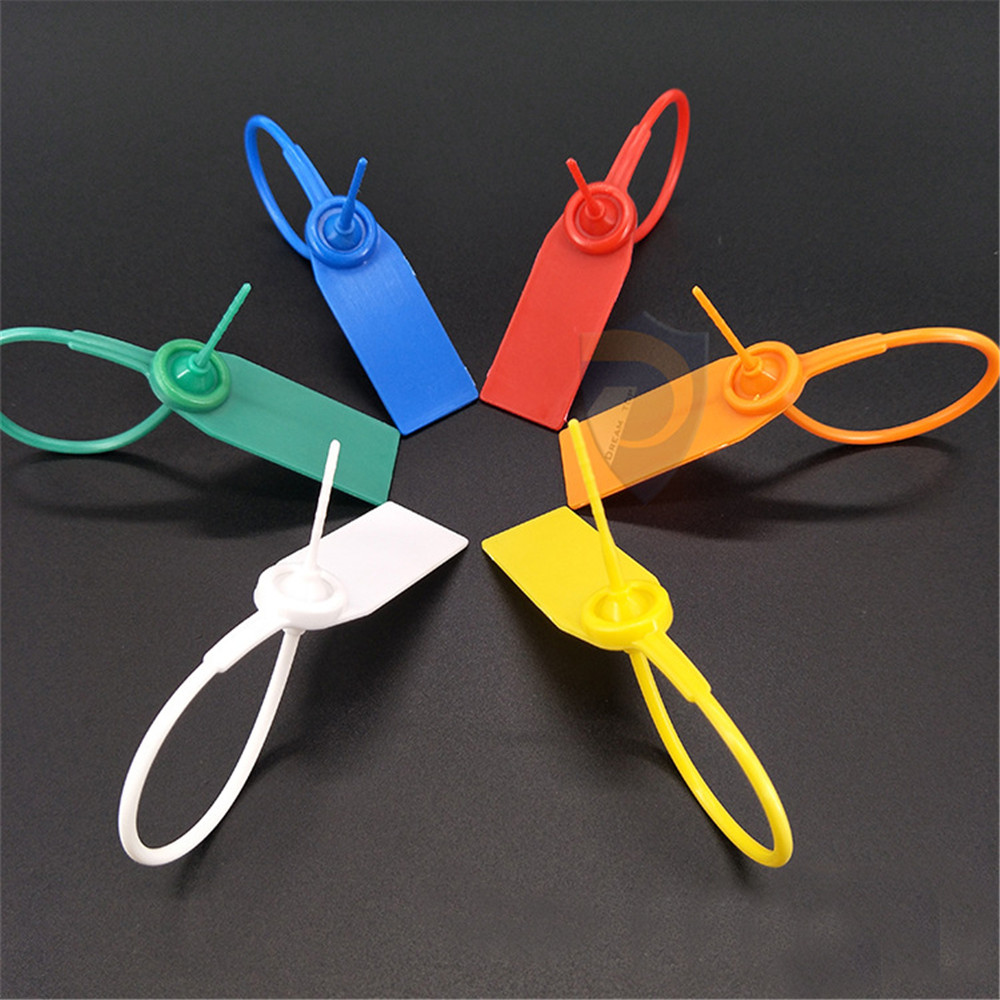 100Pcs-Plastic-Seal-Security-Tags-Numbered-Pull-Ties-Padlock-Tamper-proof-Buckle-Sample-Seal-Strap-1337975-3