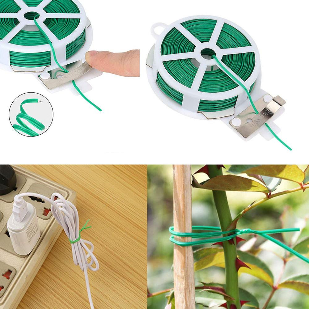 Garden-Tie-Plastic-Wire-Binding-Line-Climbing-Plants-Cable-Flower-Cucumber-Grape-Rattan-Holder-1710170-1