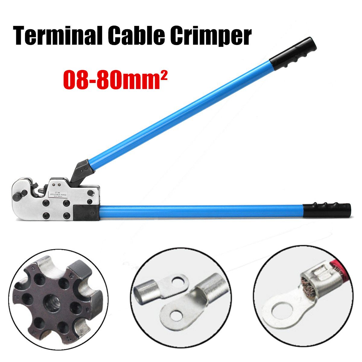 08-80mmsup2-Terminal-Cable-Lug-YO-Plug-Crimper-Crimping-Plier-AWG-8-30-1208436-1