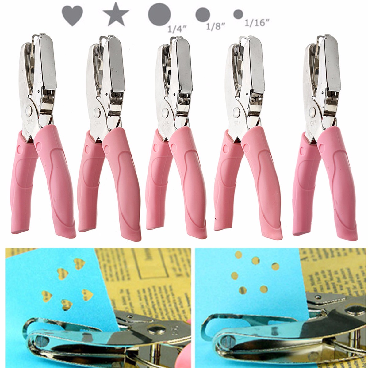 155mm-Stainless-Steel-Manual-Hole-Puncher-Pliers-DIY-Hand-Tool---5-Size-1089892-1