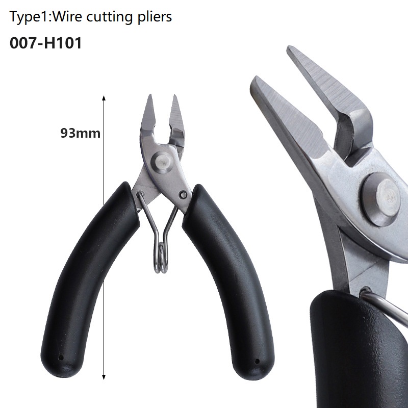 4-Inch-Mini-NeedleFlatCurved-Nose-Pliers-Stainless-Steel-Palm-Pliers-Small-Electronic-Tools-1859987-2