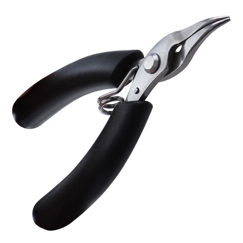 4-Inch-Mini-NeedleFlatCurved-Nose-Pliers-Stainless-Steel-Palm-Pliers-Small-Electronic-Tools-1859987-6