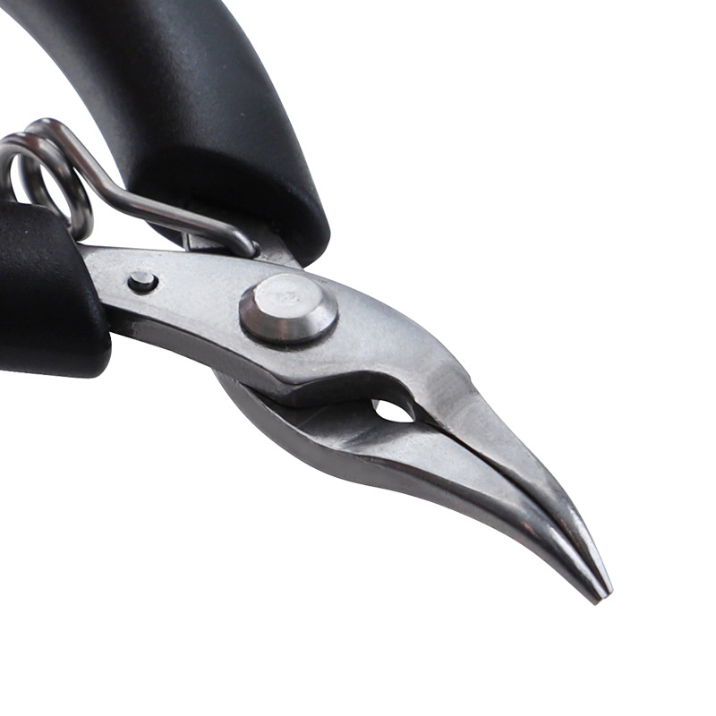 4-Inch-Mini-NeedleFlatCurved-Nose-Pliers-Stainless-Steel-Palm-Pliers-Small-Electronic-Tools-1859987-7