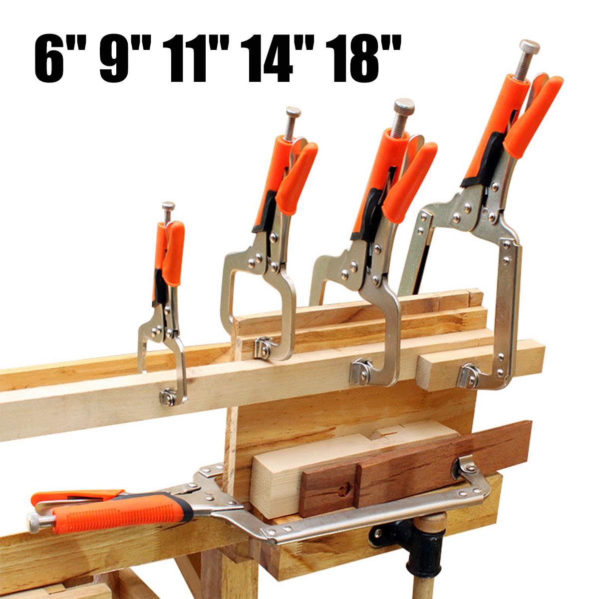 69111418inch-Alloy-Steel-C-Bracket-Vise-Grip-Welding-Quick-Pliers-Hand-Tool-1260840-1