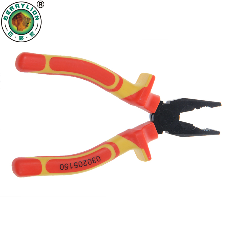 BERRYLION-6Inch-150mm-VDE-Insulated-Cutting-Plier-1000V-Combination-Pliers-Multitool-Wire-Cutter-Cla-1232494-2