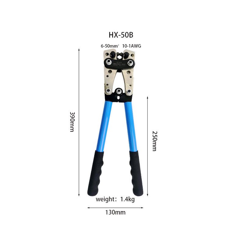 Hx-50b-Adjustable-European-Large-scale-Crimping-Pliers-Copper-and-Aluminum-Nose-Bare-Terminal-Crimpi-1928775-2