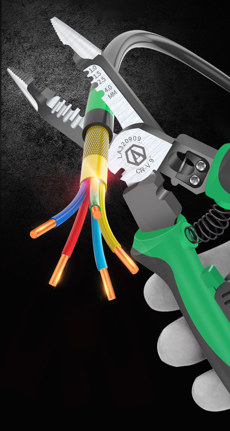 LAOA-6-in-1-Multifunctional-Electrician-Pliers-Long-Nose-Pliers-Wire-Stripper-Cable-Cutter-Terminal--1798815-2