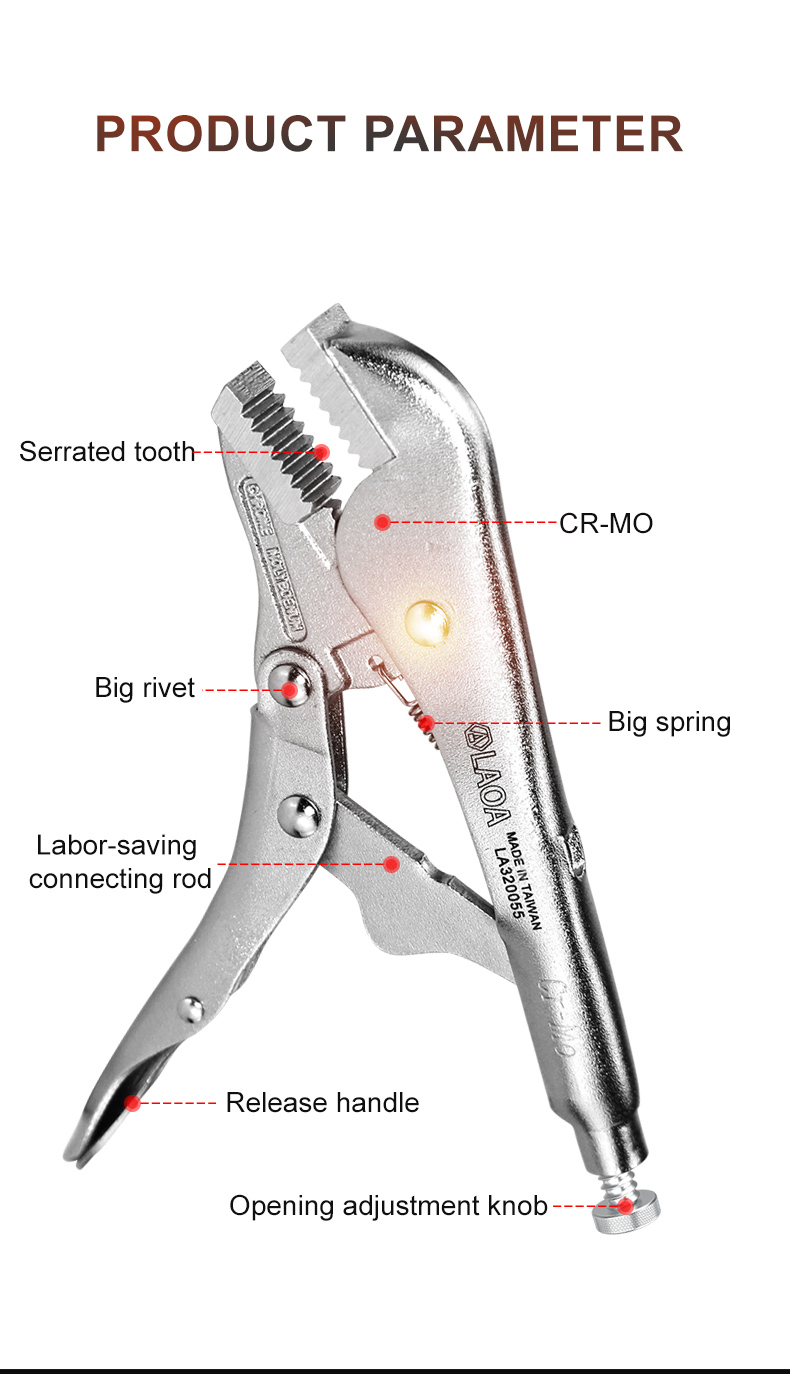 LAOA-Power-Locking-Pliers-Set-WeldingStraight-Needle-Nose-Flat-Nose-Sealing-Oil-Filter-Locking-Plier-1865407-5