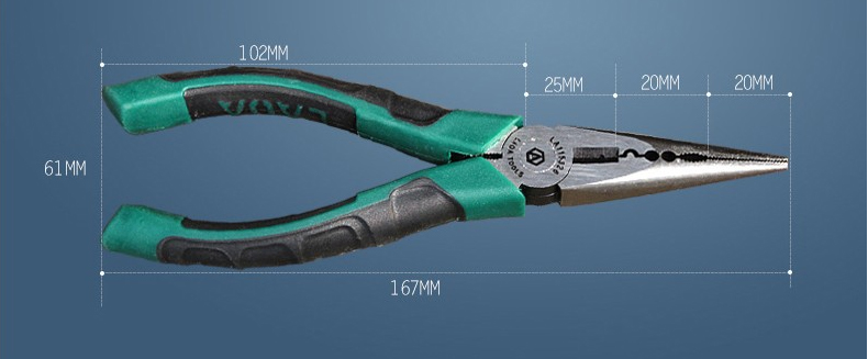 LAOA-Wire-Cutter-Japan-Type-Long-Nose-Pliers-Cr-V-Fishing-Pliers-Fish-Tools-Steel-Wire-Side-Cutter-1799315-13