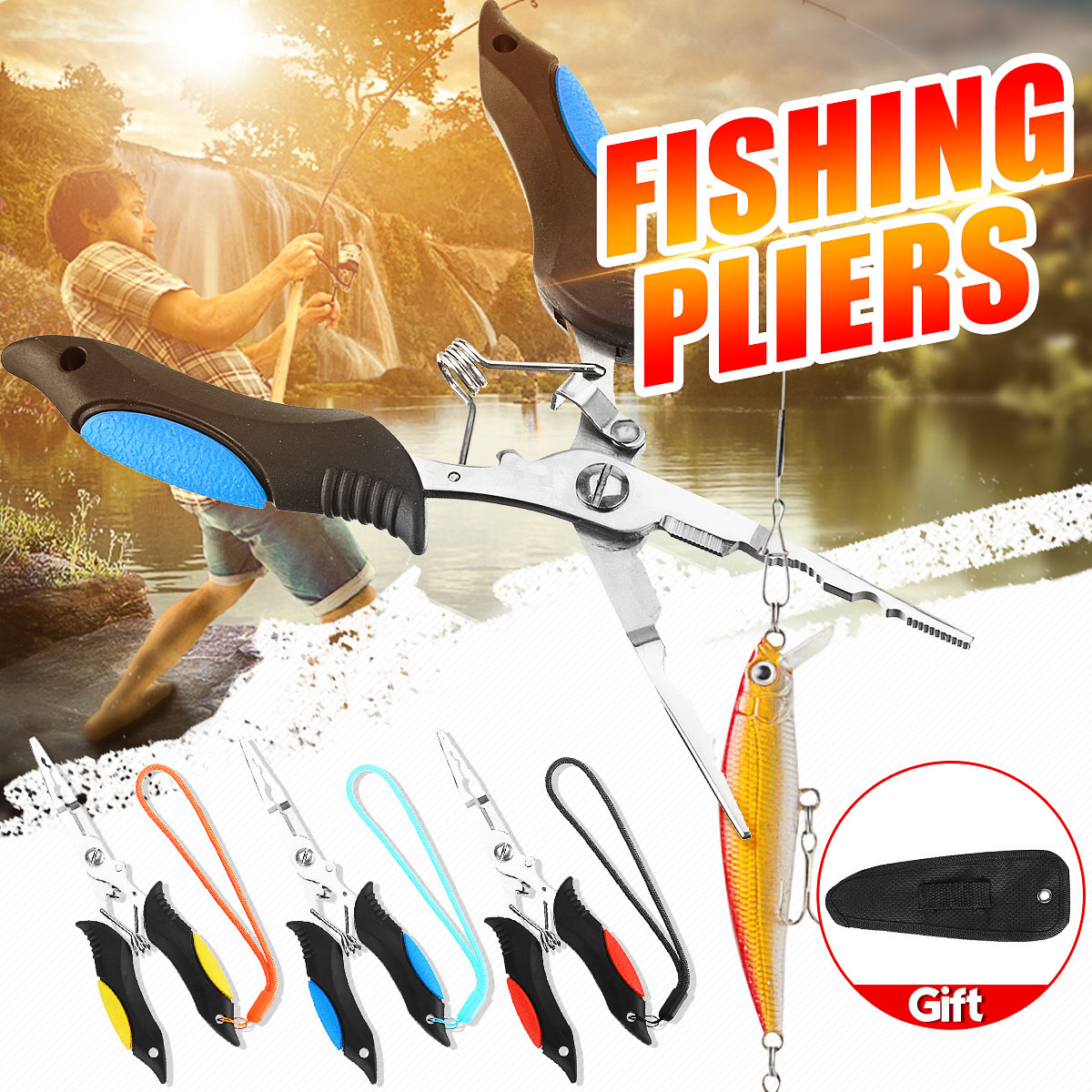 Pliers-Hook-Remover-Line-Cutter-Stainless-Steel-Scissors-w-Storage-Bag-Pliers-1808297-3
