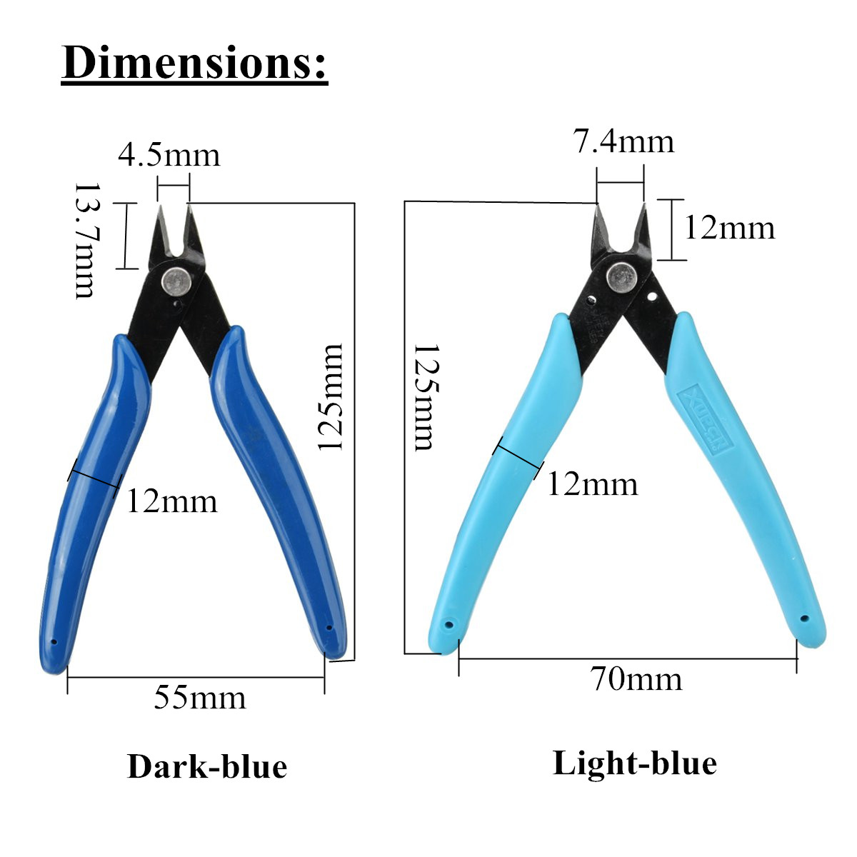 Pliers-Nipper-H-Practical-Electrical-Wire-Cable-Cutter-Cutting-Side-Snips-Flush-Pliers-Mini-Pliers-1371806-2