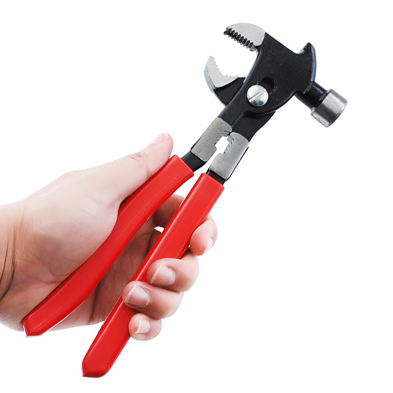 Universal-Hammer-Pliers-Pipe-Wrench-Spanner-Iron-Knock-Manual-Nail-Pull-Assist-Nail-Thread-Trimming--1692019-2
