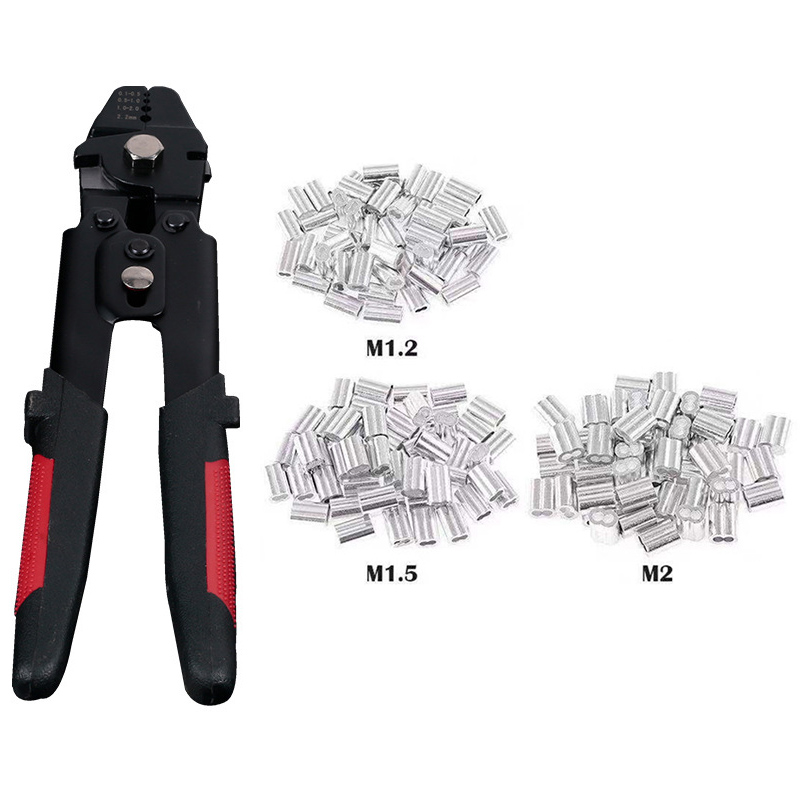 Wire-Rope-Crimping-Tool-Wire-Rope-Swager-Crimper-Fishing-Crimping-Tool-With-180Pcs-12152mm-Aluminum--1898368-2