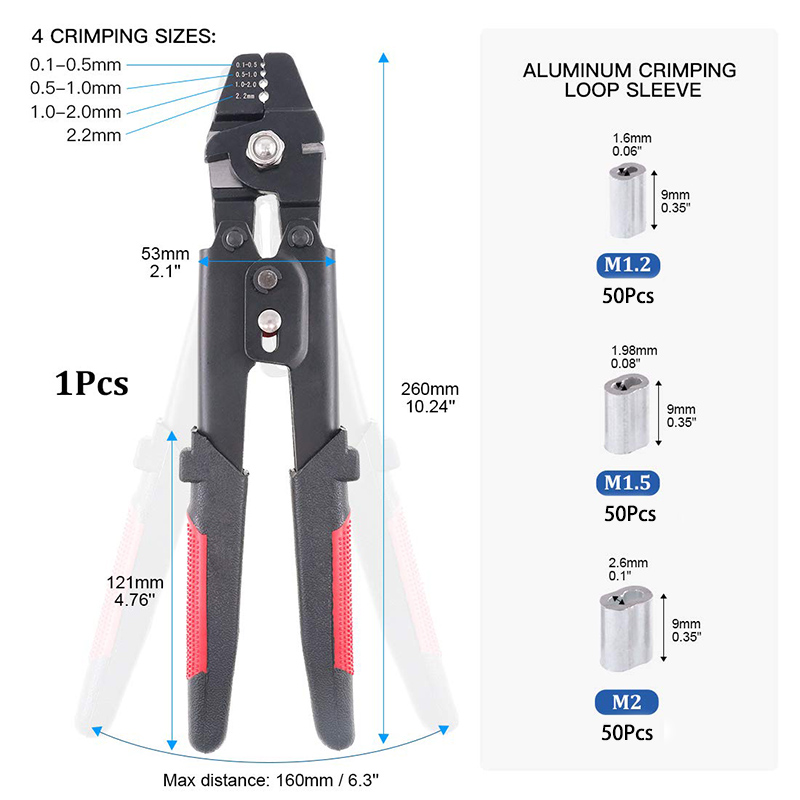 Wire-Rope-Crimping-Tool-Wire-Rope-Swager-Crimper-Fishing-Crimping-Tool-With-180Pcs-12152mm-Aluminum--1898368-9