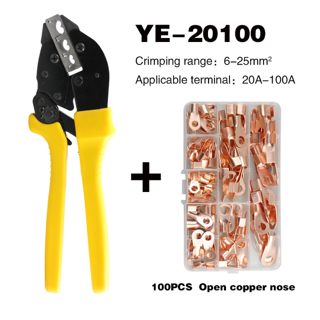 YE-20100-100PCS-Set-Crimping-Pliers-Tools-Wire-Lug-U-Type-Terminal-Crimper-Plier-Set-Cable-Clamp-Too-1929451-1