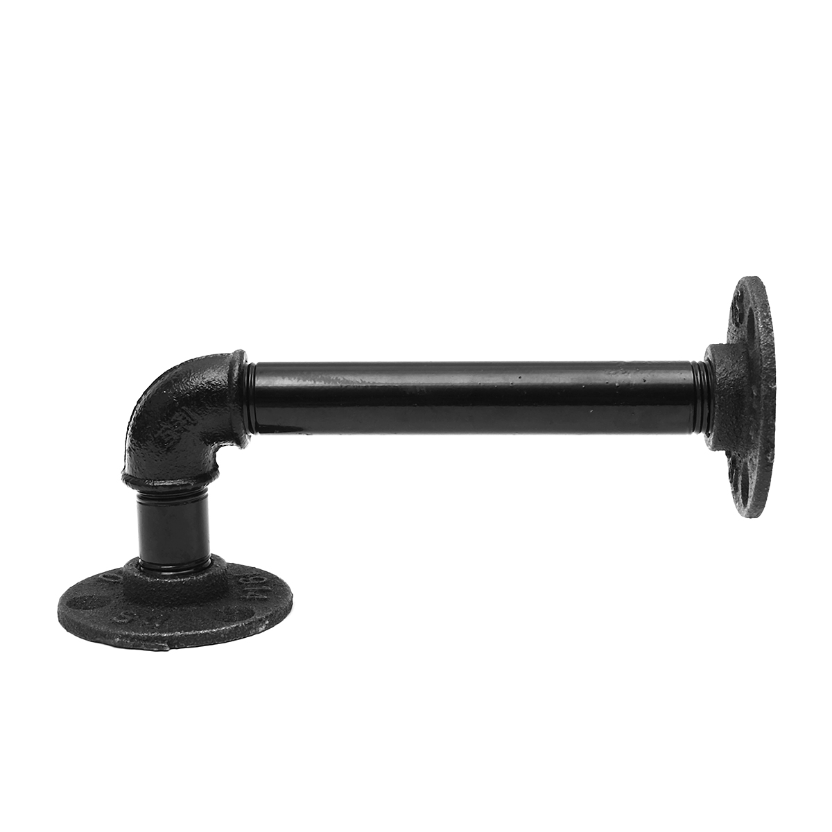 160mm-Length-Iron-Industrial-Pipe-Shelf-Vintage-Black-Bracket-Holder-Home-Decor-1183308-7