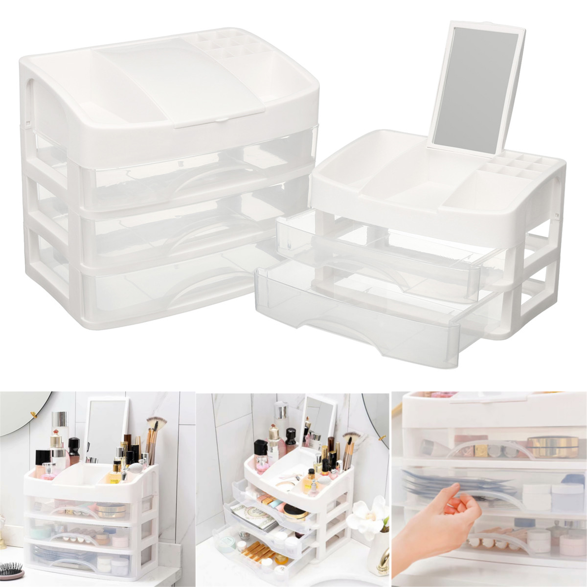 23-Layers-Clear-Drawers-Makeup-Case-Cosmetic-Organizer-Storage-Jewelry-Box-Holder-1490773-1