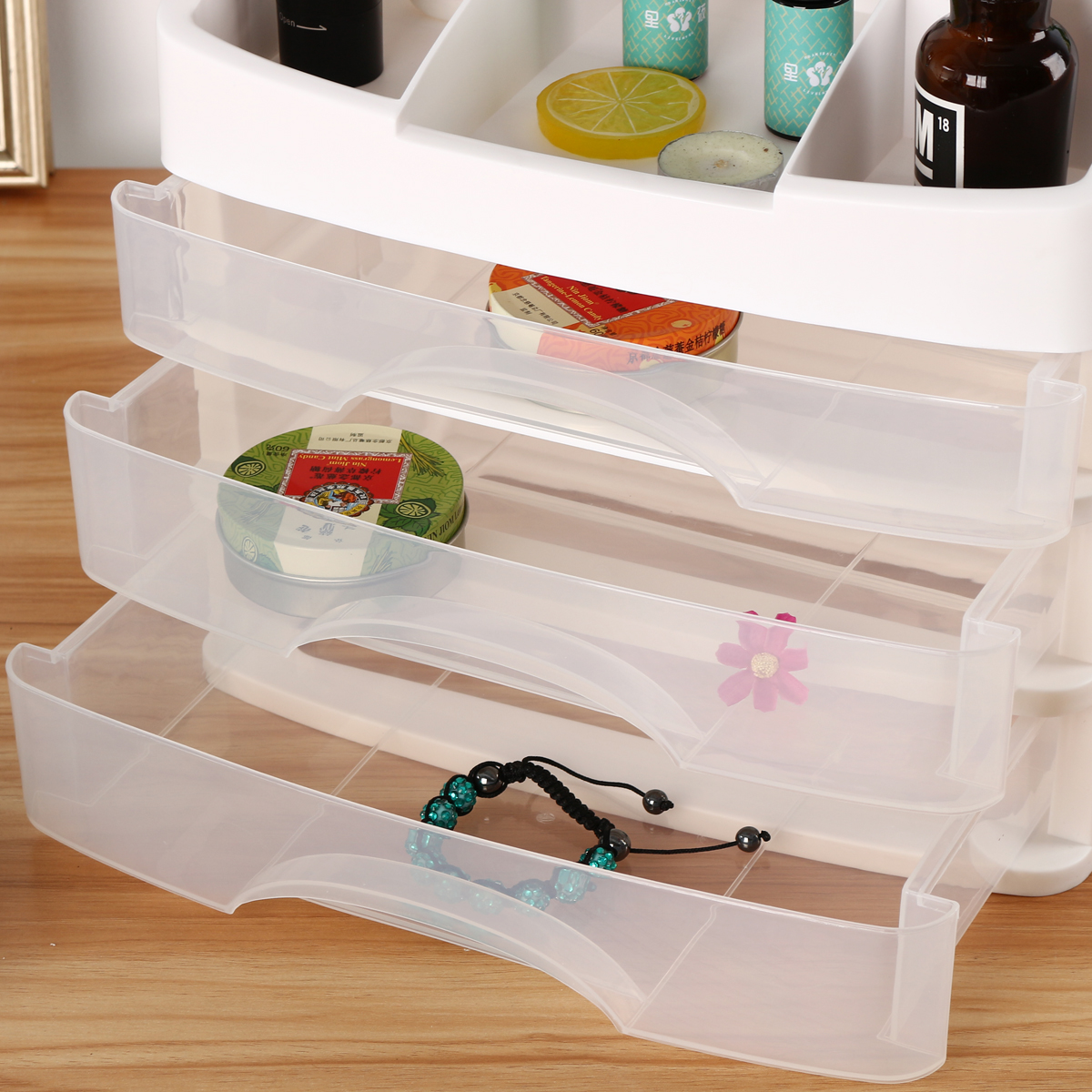 23-Layers-Clear-Drawers-Makeup-Case-Cosmetic-Organizer-Storage-Jewelry-Box-Holder-1490773-5