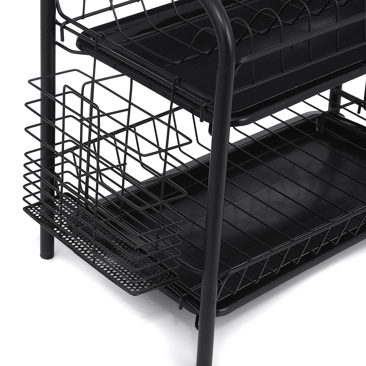 23-Tier-Stainless-Steel-Dish-Rack-Drainer-Cutlery-Kitchen-Storage-Holder-1780294-10