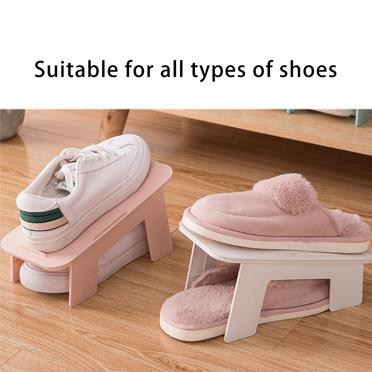 4-Colors-Removeable-Double-Layer-Shoes-Racks-Display-Shoe-Shelf-1621269-6