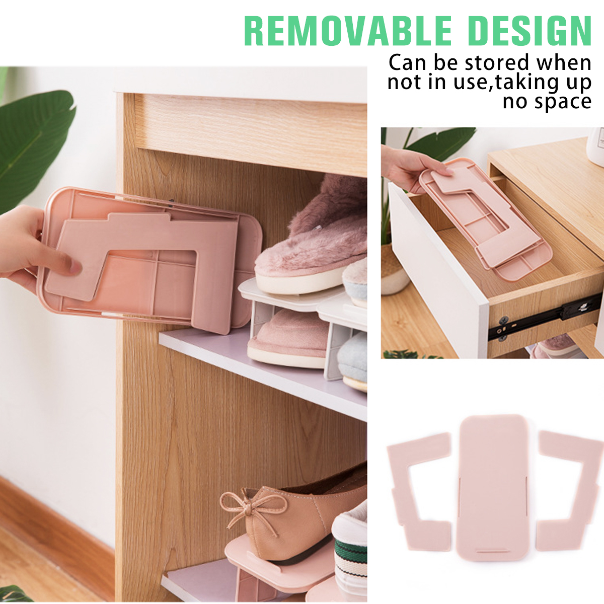 4-Colors-Removeable-Double-Layer-Shoes-Racks-Display-Shoe-Shelf-1621269-7