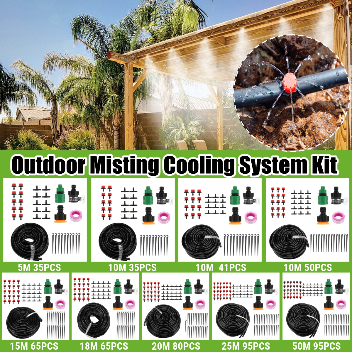 8-Holes-Misting-Irrigation-System-Kit-Tubing-Hose-Dripper-5101518202550M-1706873-2