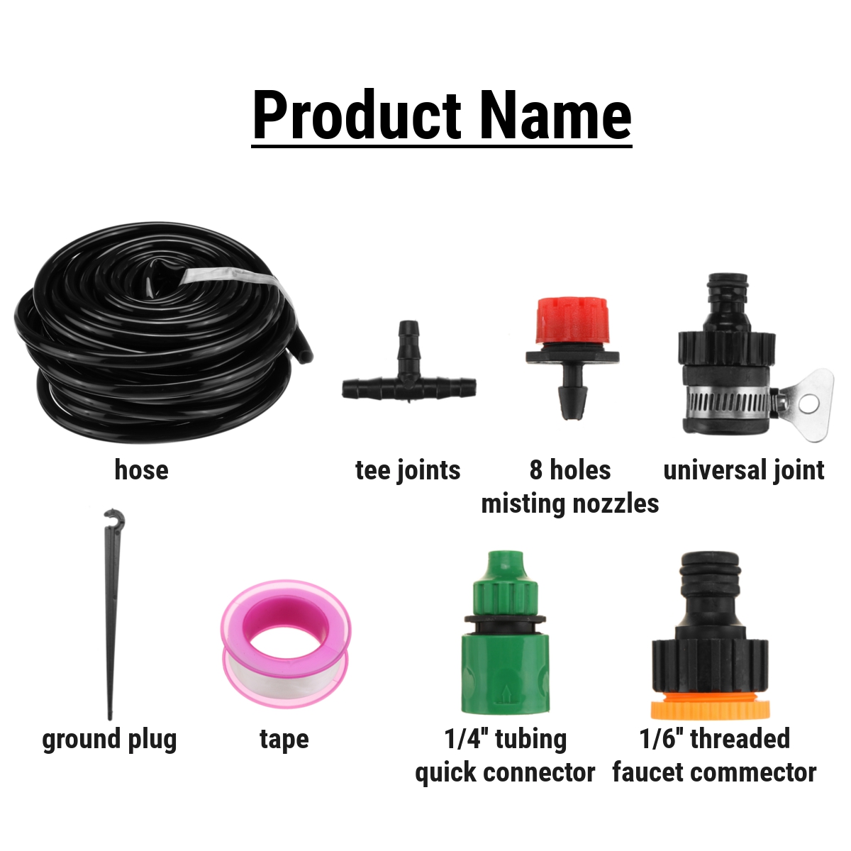 8-Holes-Misting-Irrigation-System-Kit-Tubing-Hose-Dripper-5101518202550M-1706873-8