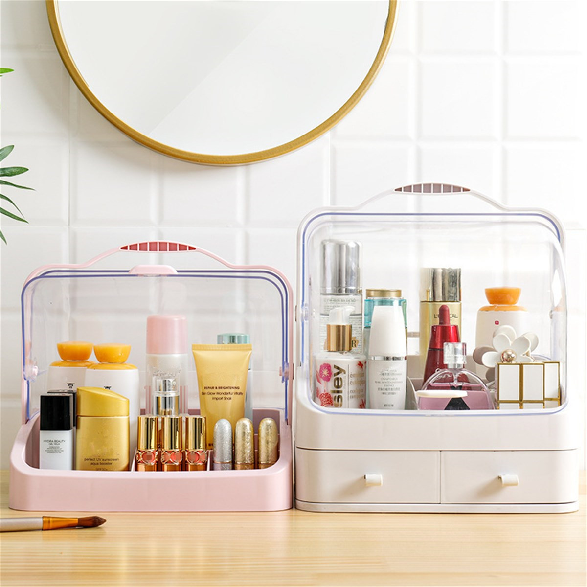 Box-Storage-Portable-Cosmetic-Large-capacity-Dust-proof-Plastic-Desktop-Drawer-Organizer-1485701-1