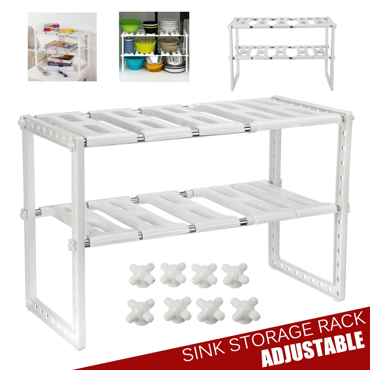 Expandable-Kitchen-Storage-Shelf-Bathroom-Shoe-Houseplant-Organizer-Rack-Holder-1628516-2