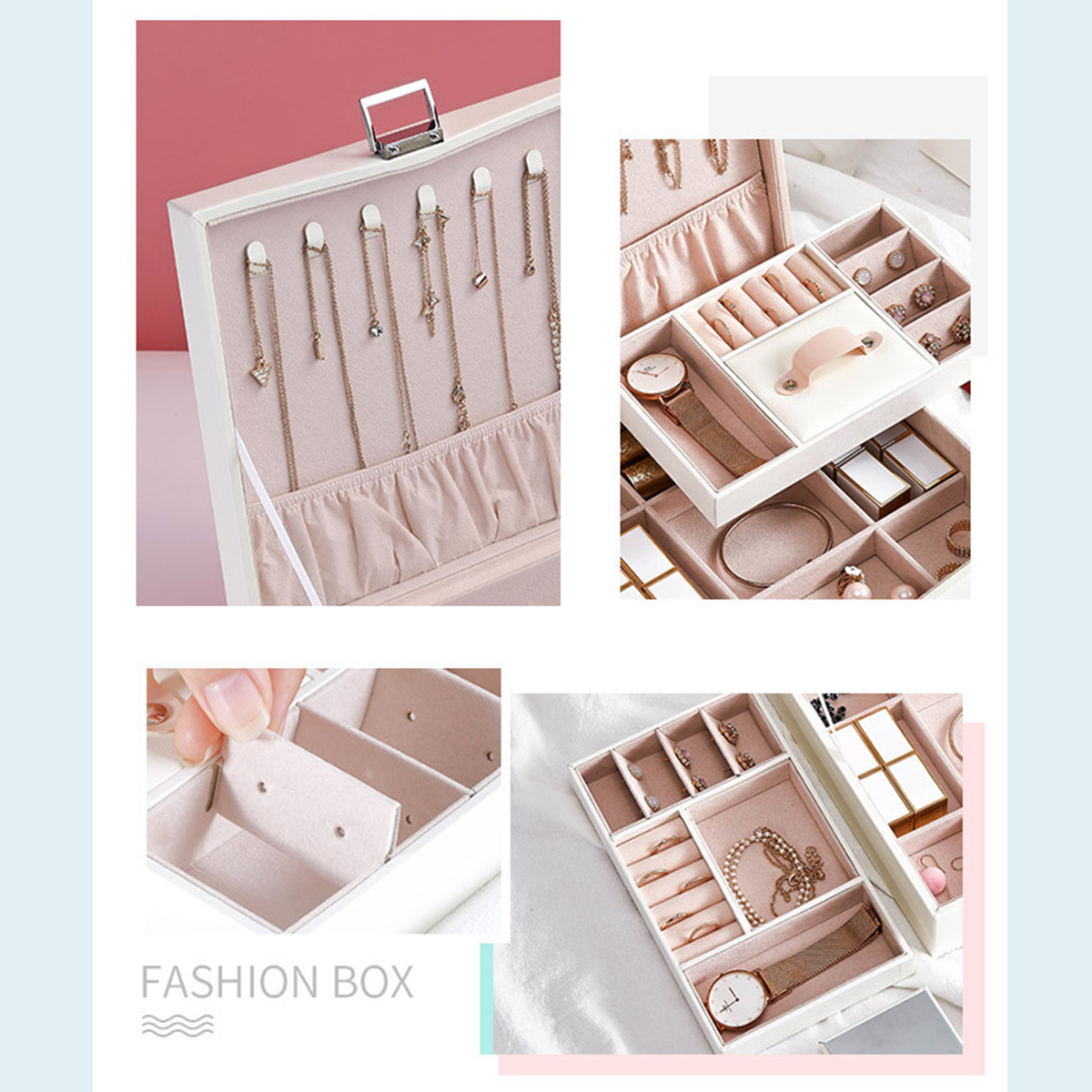 Flannel-Square-Jewelry-Box-Simple-Layout-2-Layers-Makeup-Organizer-Choker-Ring-Necklace-Storage-Box-1493604-6