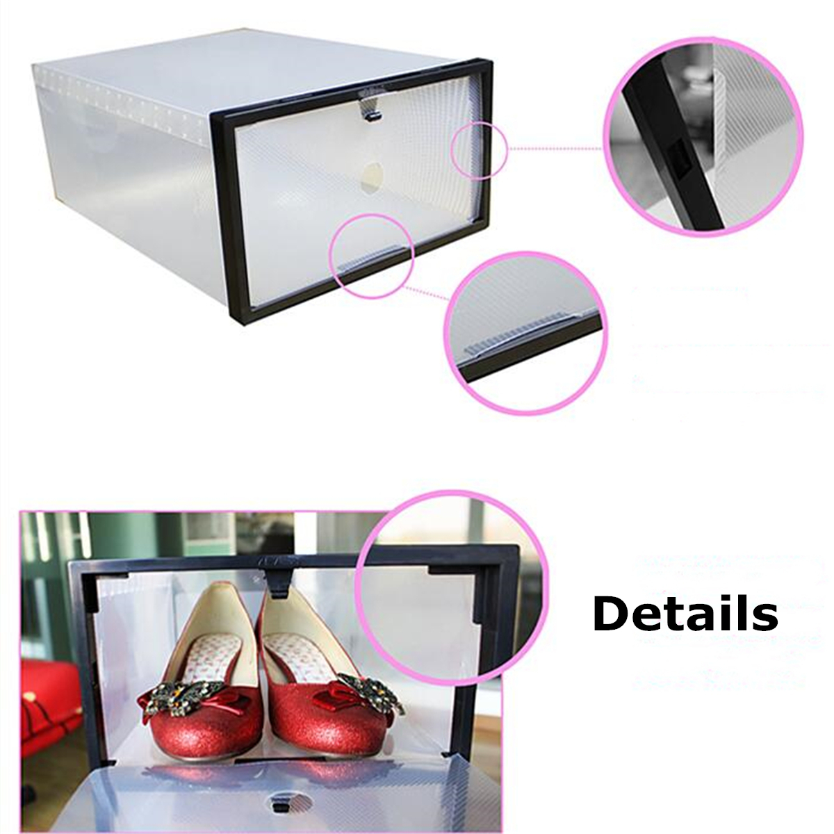 Foldable-Clear-Plastic-Shoe-Boxes-Storage-Organizer-Stackable-Tidy-Display-Box-Baskets-1465766-6