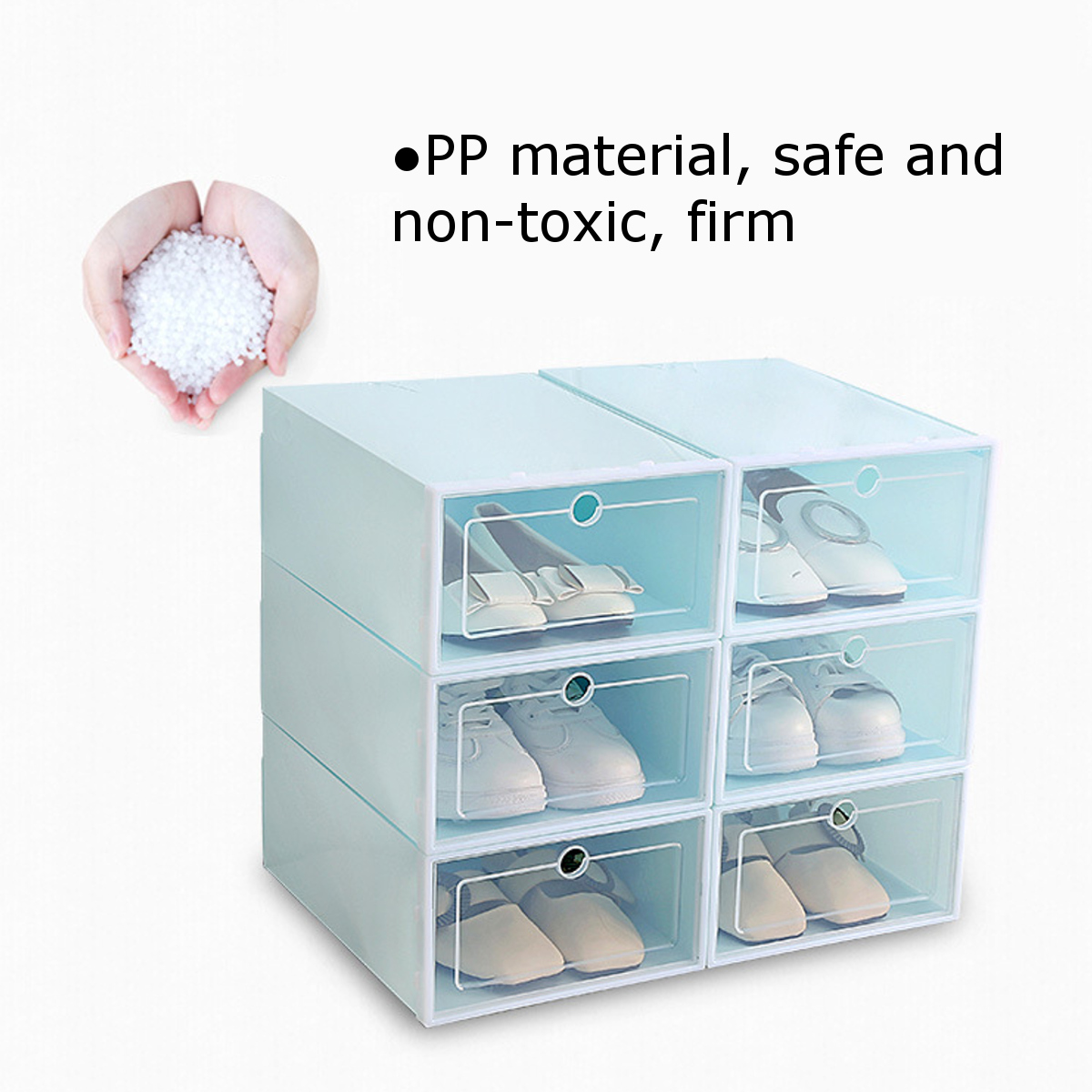 Foldable-Clear-Plastic-Shoe-Storage-Boxes-Display-Organizer-Stackable-Tidy-Save-Space-Single-Box-1370764-8