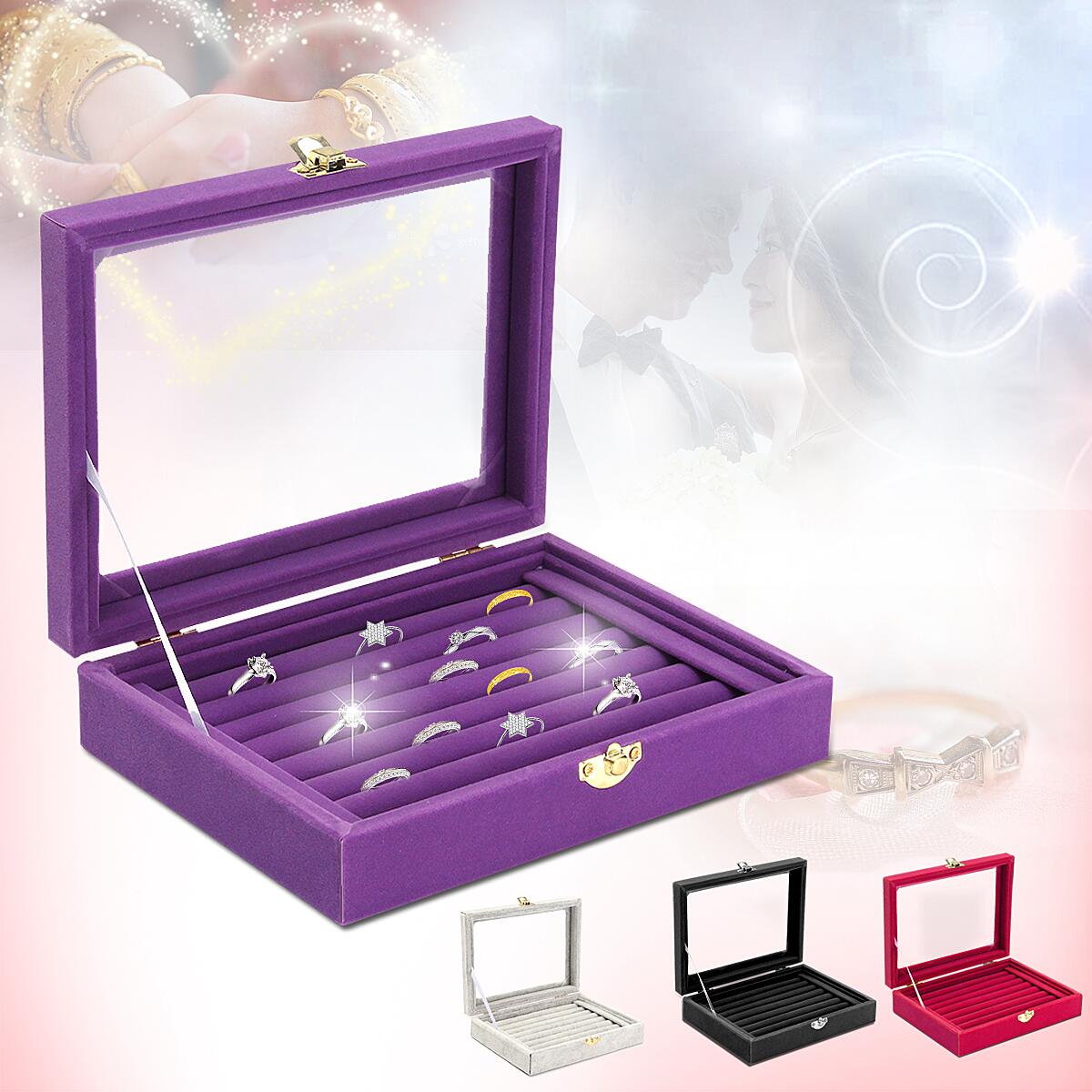 Jewelry-Velvet-Wood-Ring-Display-Organizer-Case-Tray-Holder-Earring-Storage-Box-1221119-2