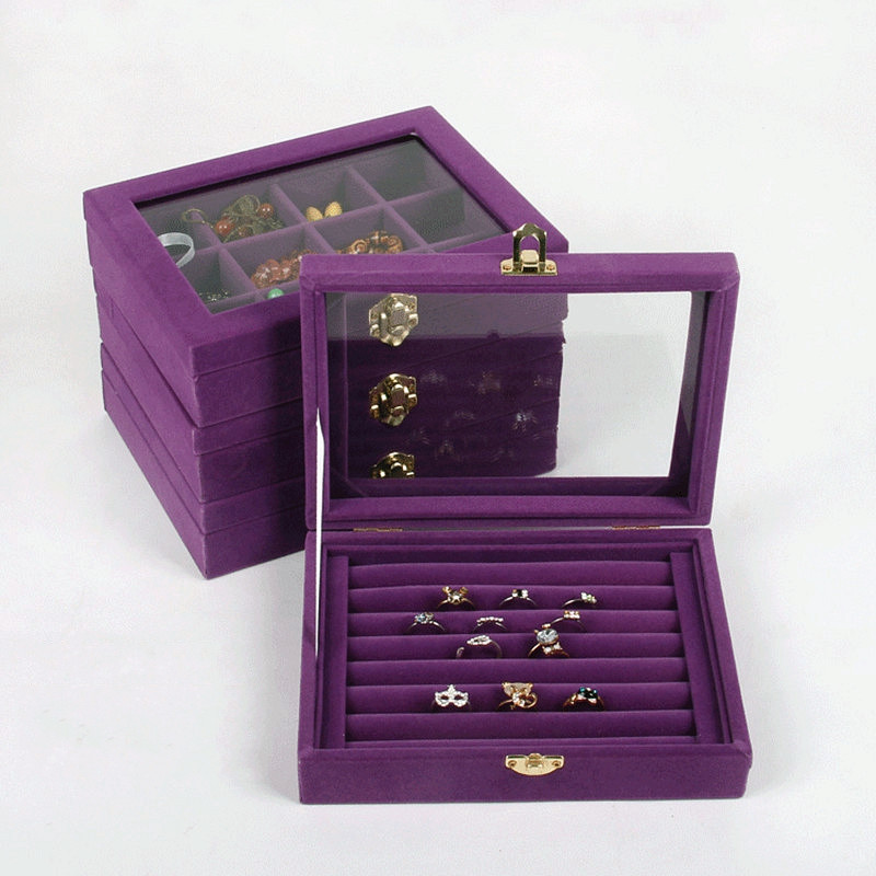 Jewelry-Velvet-Wood-Ring-Display-Organizer-Case-Tray-Holder-Earring-Storage-Box-1221119-3