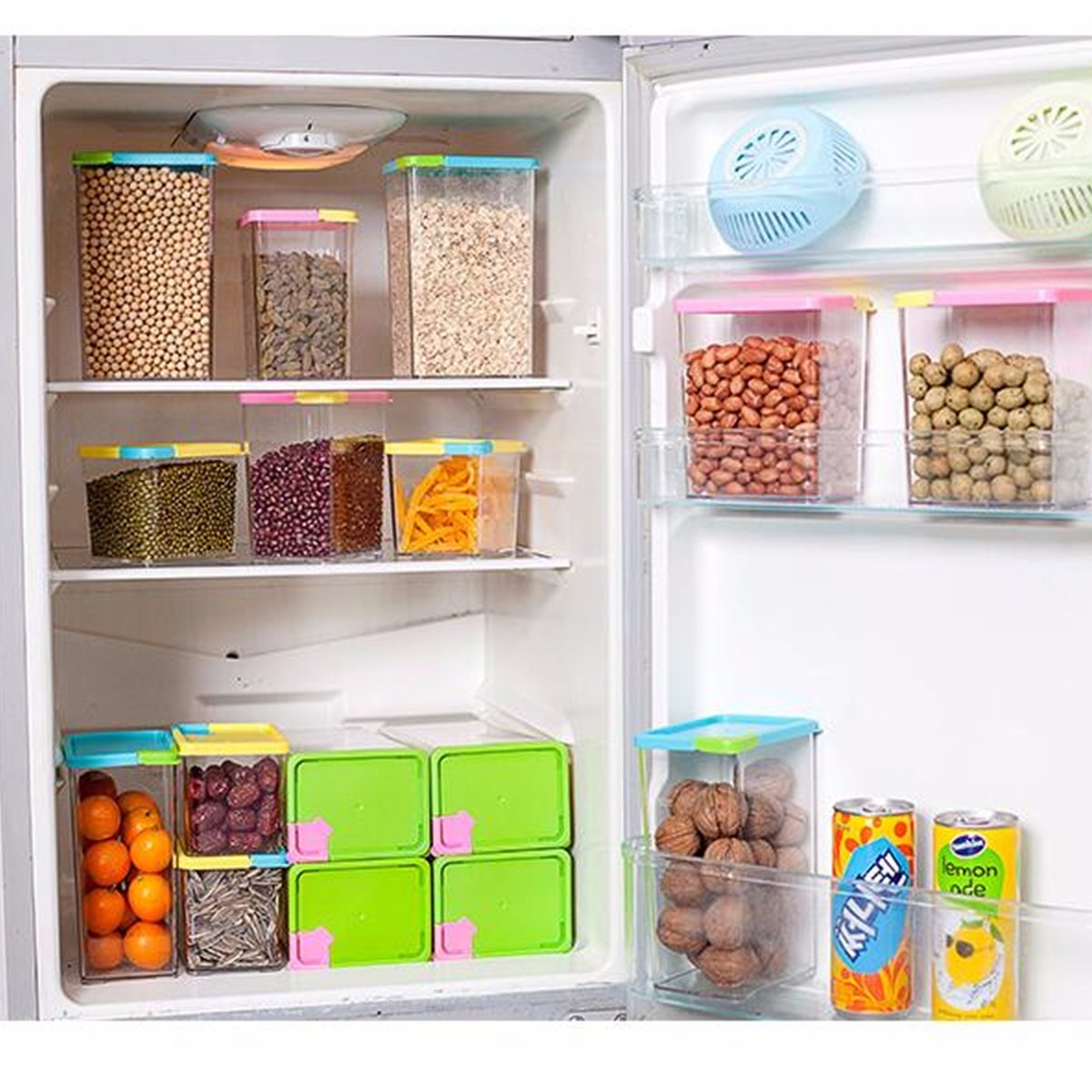 Kitchen-Storage-Box-Case-Organizer-Food-Grain-Bean-Rice-Dried-Fruit-Container-Dispenser-1214582-5
