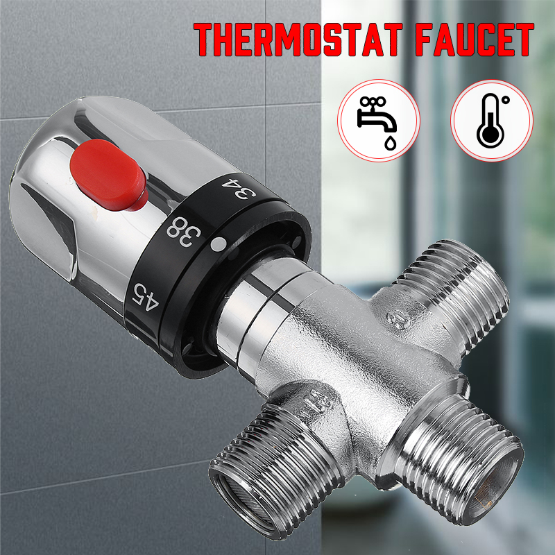 Thermostatic-Control-Shower-Sink-Valve-Bath-Tub-Shower-Faucet-Mixer-Water-Tap-1649172-2