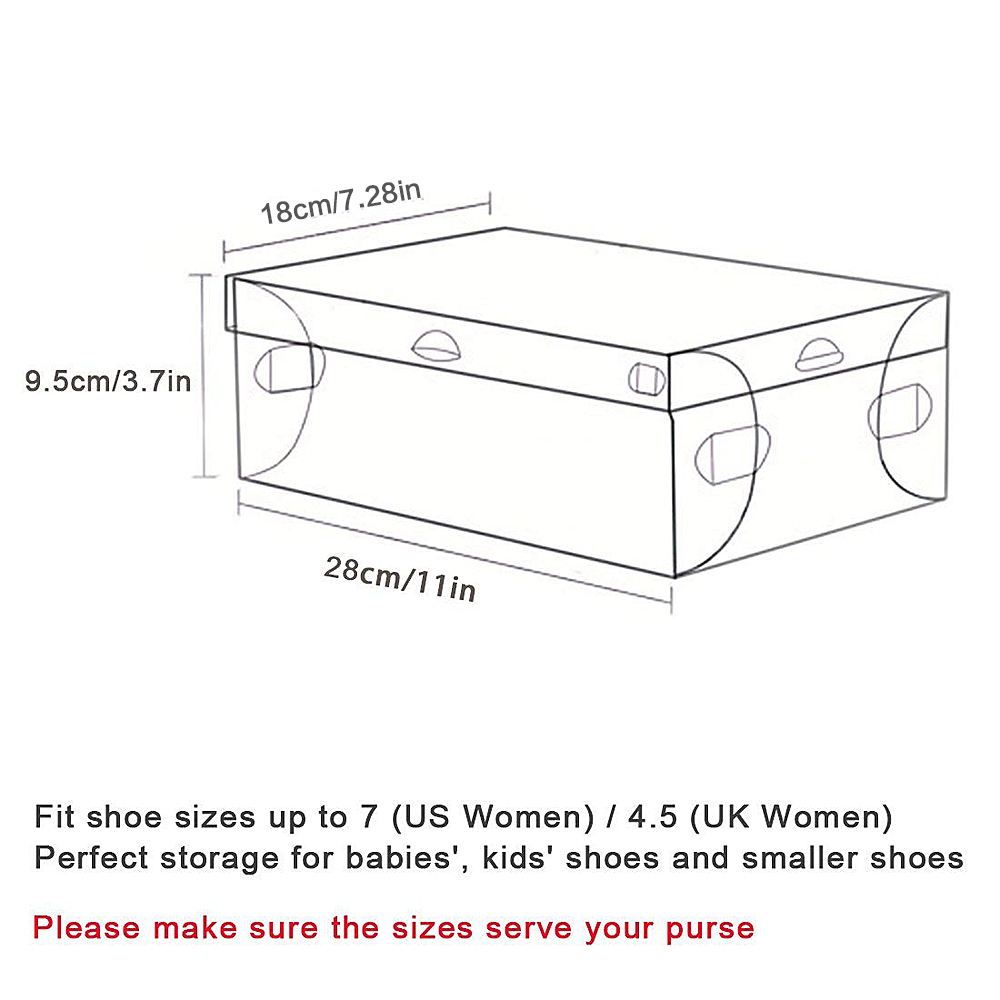 Transparent-Plastic-Shoe-Storage-Box-Stackable-Tidy-Display-Organizer-Single-Box-1389409-6