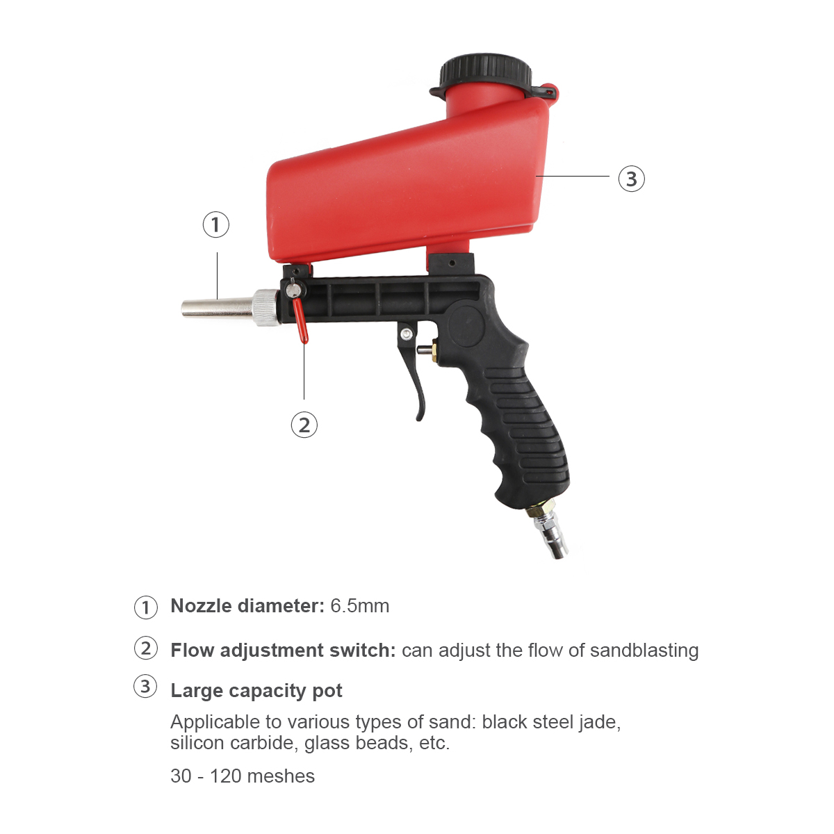Portable-Gravity-Pneumatic-Sandblaster-Sprayer-Tool-Sandblasting-Machine-Removing-Spot-Rust-1607551-4