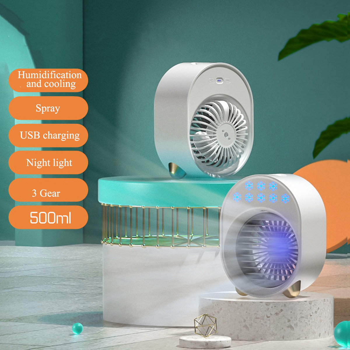 Bakeey-3-Gear-Mini-Water-Cooling-Fan-Spray-Humidification-Portable-Colorful-Night-Light-Air-Cooler-T-1838417-10