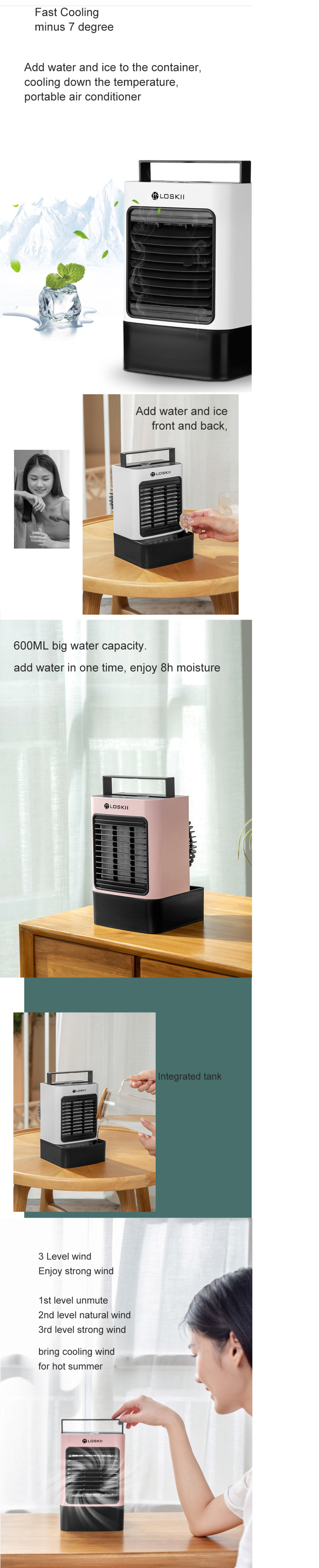 Loskii-F830-Negative-Ion-Air-Conditioner-Air-Cooler-Desktop-Electric-Fan-Two-Blowing-Modes-Three-Gea-1826132-8