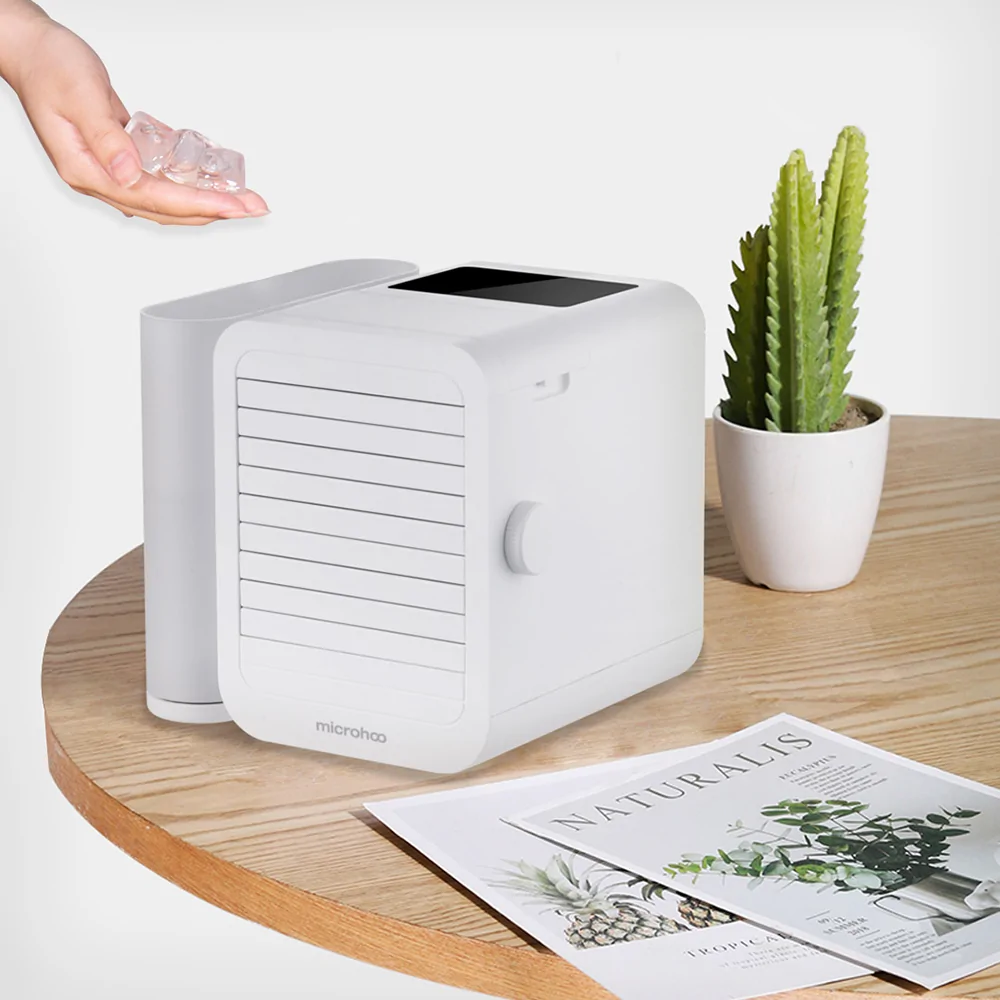 Microhoo-MH02D-Portable-USB-Air-Conditioning-4000mAh-Built-in-Battery-25ms-Cooling-Fan-Negative-Ion--1822648-2