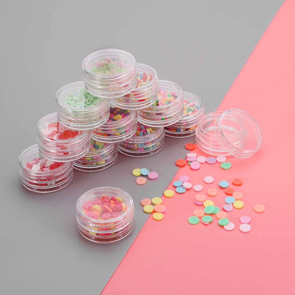12PCSSet-Handmade-Slime-DIY-Material-Colorful-Beads-Fruit-Slice-Soft-Ceramic-Granules-Pearl-Powder-1351772-12