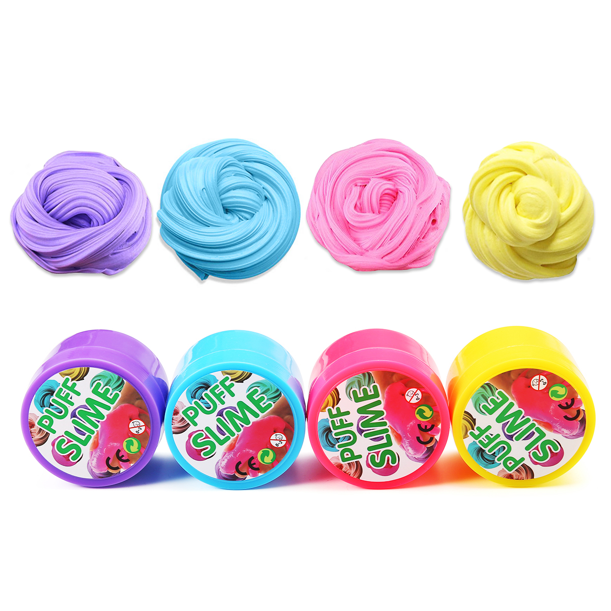 4PCS-Colorful-Mud-Non-Toxic-Puff-Slime-DIY-Environmental-Toy-1325277-1